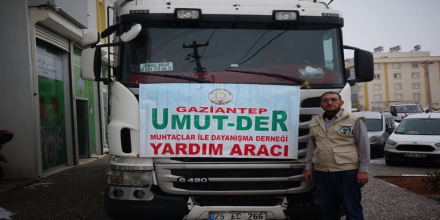 Gaziantep Umut Der’den Şırnak halkına yardım