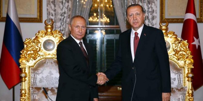 Erdoğan ile Putin'den telefon görüşmesi