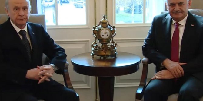 Başbakan Yıldırım ile Bahçeli bir araya gelecek