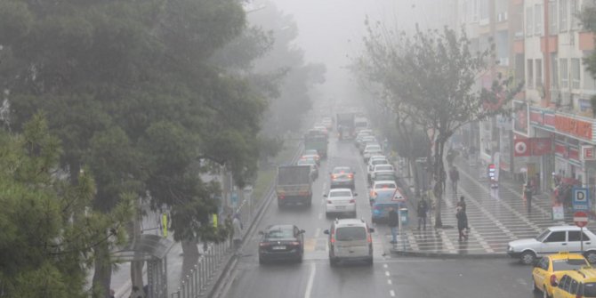 Şanlıurfa’da yoğun sis etkili oldu