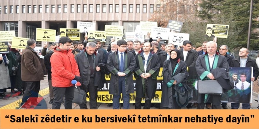“Salekî zêdetir e ku bersivekî tetmînkar nehatiye dayîn”