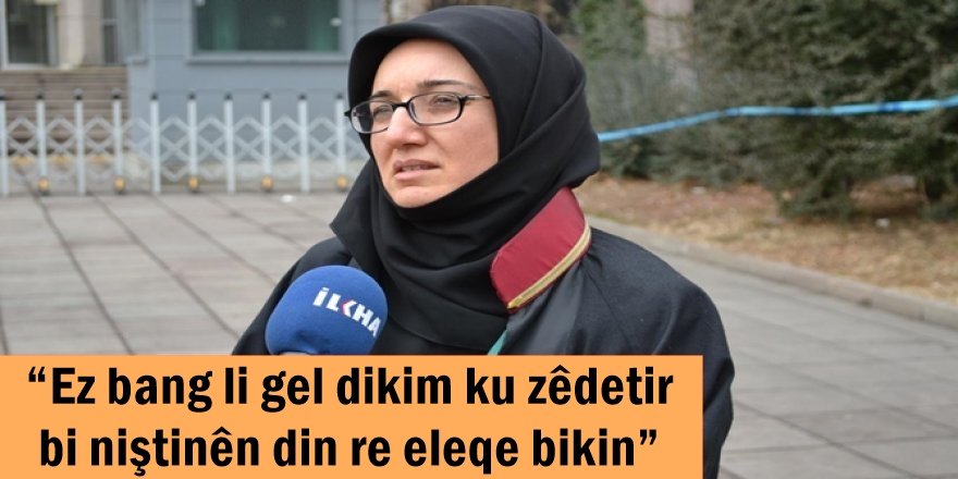 “Ez bang li gel dikim ku zêdetir bi niştinên din re eleqe bikin”