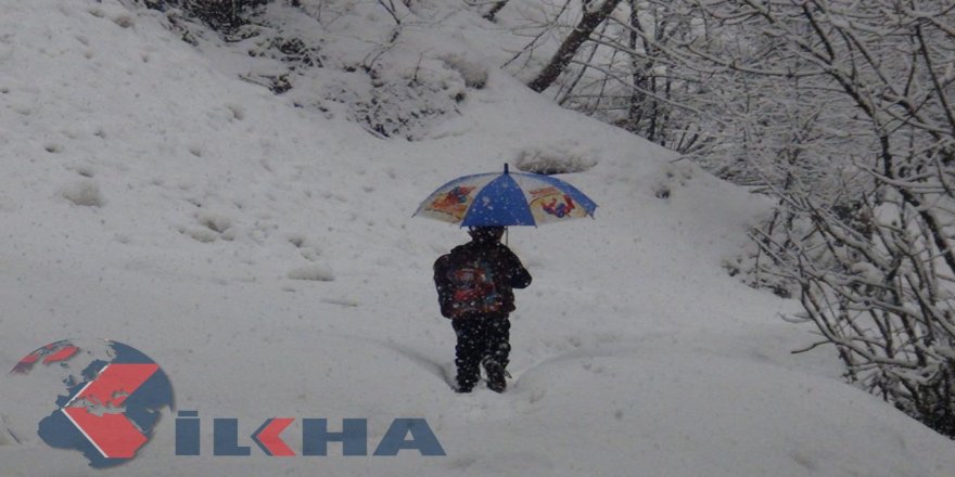 Li gelek bajaran dibistan tatîl bûn