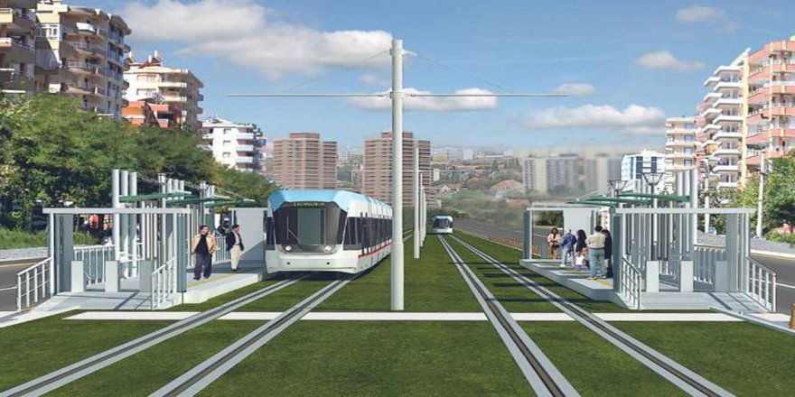 Diyarbakır'a raylı tramvay sistemi
