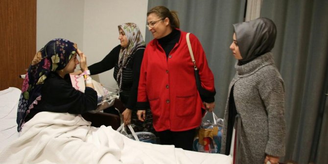 Şanlıurfa’da yeni yılın ilk bebeği Emine Bingöl oldu