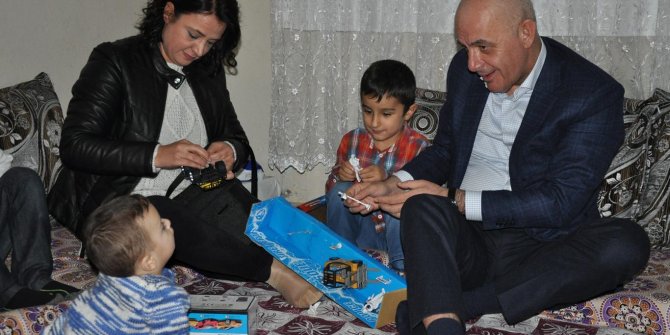 Aksoy’dan mağdur ailelere ziyaret