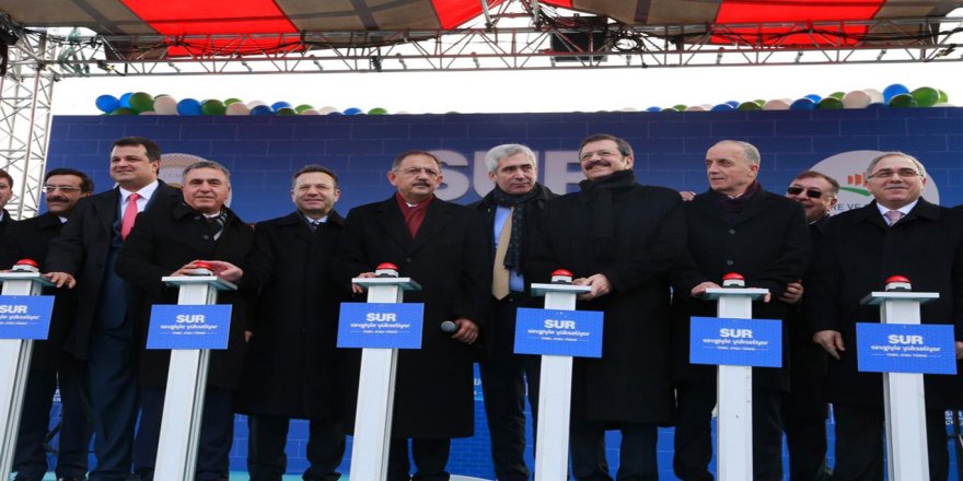 Sur'un yeniden inşası için temel atıldı