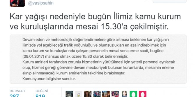 İstanbul'da mesai saati geriye çekildi