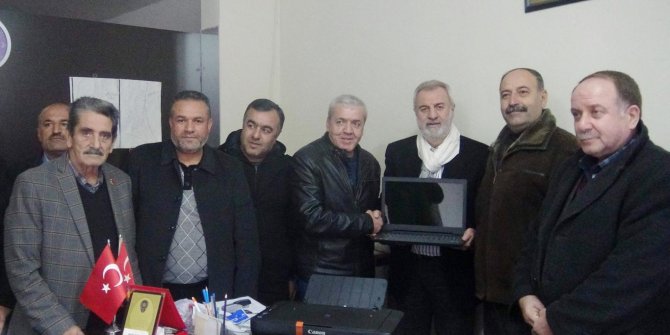 Muhtarlara bilgisayar ve yazıcı desteği