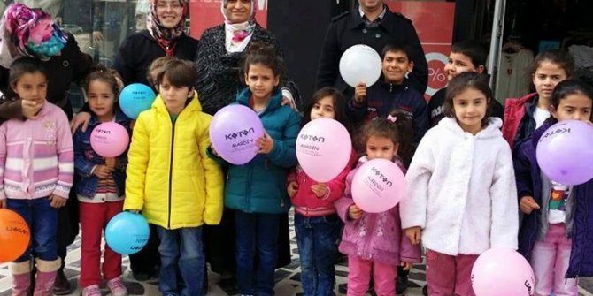 Mardin’de bin 239 yetimin yüzü güldü
