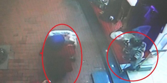 Hırsızlığa 3 yaşındaki çocuğu da alet etti