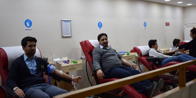 HÜDA PAR kan bağışı desteğini sürdürüyor