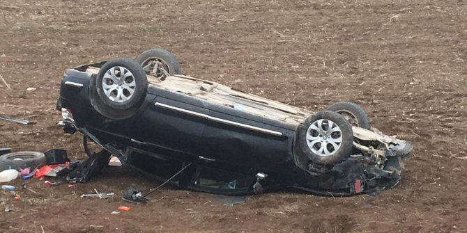 Mardin'de trafik kazası: 1 yaralı