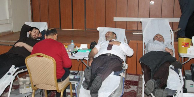 ''Bir ünite kan üç can kurtarır''