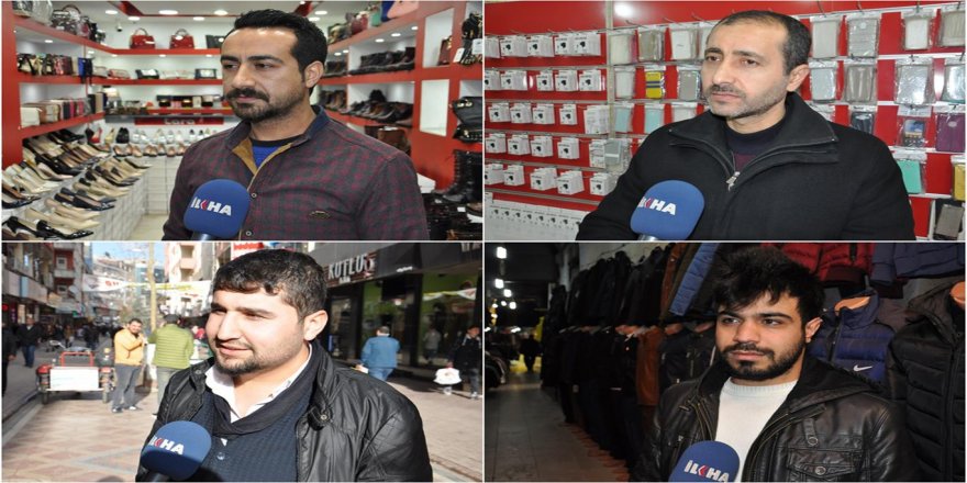 Esnaf bangewazî li xwediyê dikanan kir