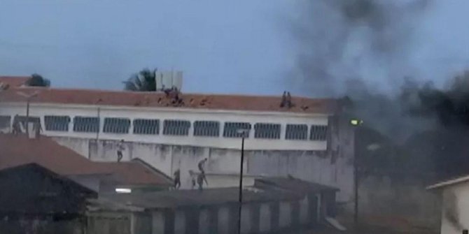 Cezaevi isyanında 26 mahkûm öldü