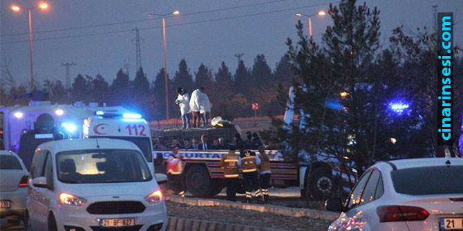 Dicle Üniversitesi kampüs alanında polis aracının geçişi sırasında patlama