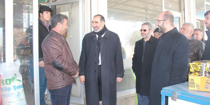 HÜDA PAR heyeti Bismil'de temaslarda bulundu