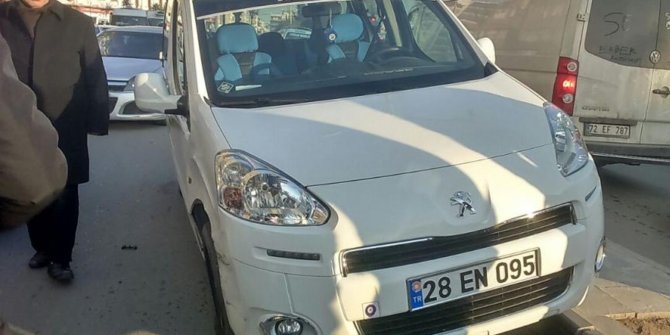 Batman'da maddi hasarlı trafik kazası