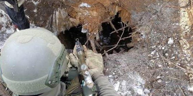 Bitlis kırsalında bir çok sığınak imha edildi