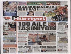 Büyük gazetelerde bildiri hazırlığı