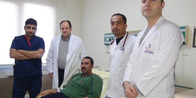 Kalbi duran adam 30 dakika sonra hayata döndürüldü