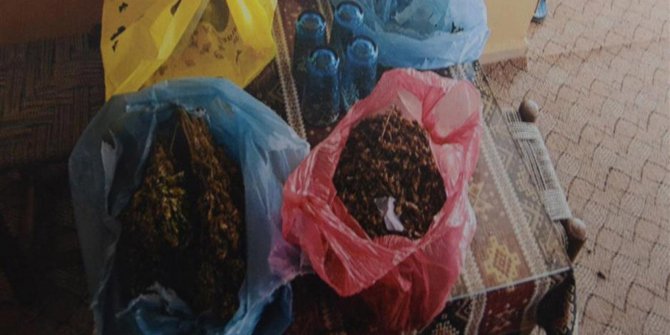 Batman’da esrar baskını: 2 gözaltı