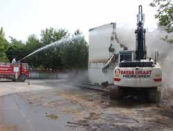 Kentsel Dönüşüm Alanında Yıkım Çalışmaları Başladı