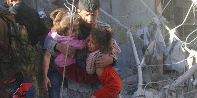 Suriye'de hava saldırısında 6 çocuk öldü