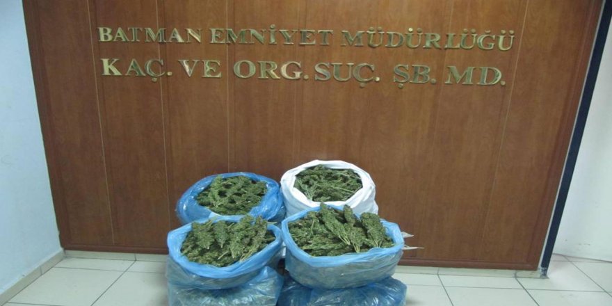 İş yerinde uyuşturucu ele geçirildi