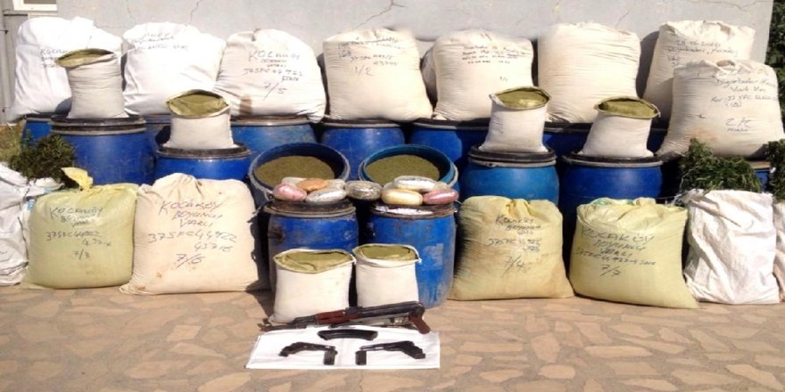 Diyarbakır'da bir yılda 84 ton esrar ele geçirildi