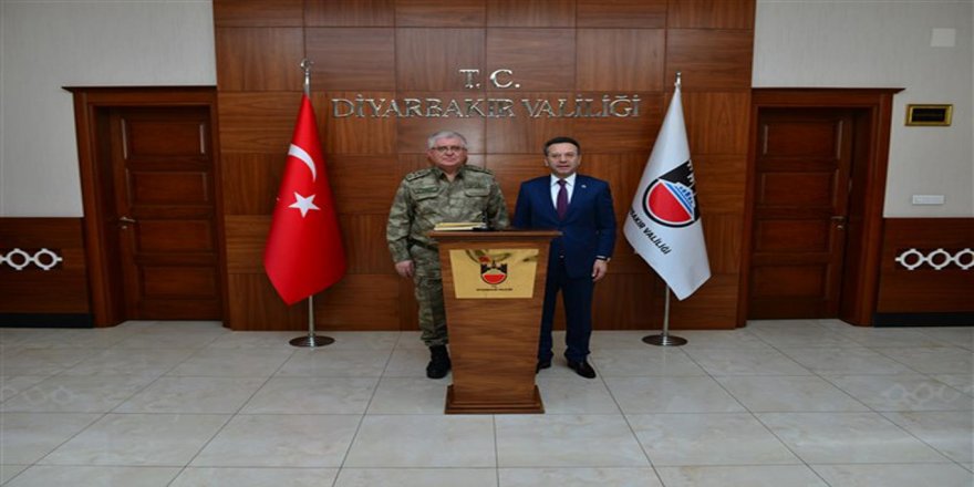 Jandarma Genel Komutan Yardımcısı'ndan Vali Aksoy'a ziyaret