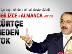 Kürtçe seçmeli olabilir