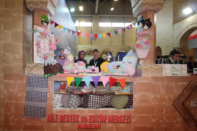 Ağrı Aile Destek Merkezi EMITT Fuarında
