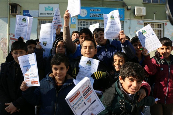 Şanlıurfa’da binlerce kişi Siyer Sınavı'nda ter döktü