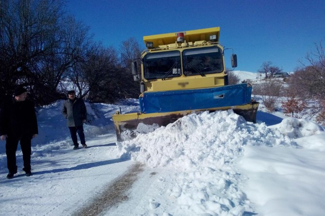 Elazığ’da 61 köy yolu ulaşıma kapandı