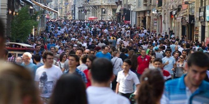 Türkiye Nüfusu 2016'da 79,8 Milyon Oldu