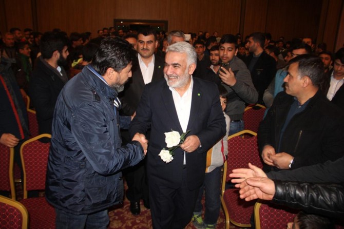 Serokê Giştî yê HUDA PARê Yapicioglu bi Edeneyiyan re hat cemhev