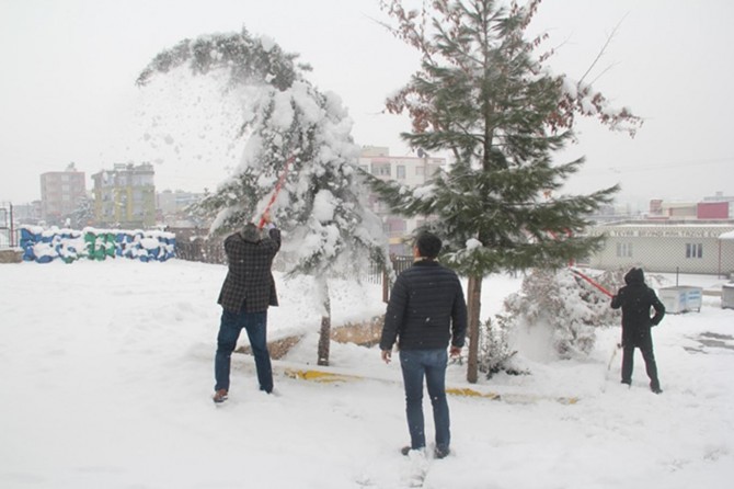 Batman’da doğa için kolları sıvadılar