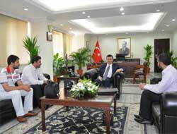 İLKHA'dan Vali Yılmaz Arslan'a Tanışma Ziyareti