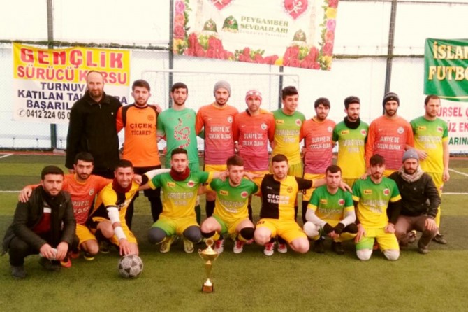 Hani'de İslam kardeşliği futbol turnuvası yapıldı