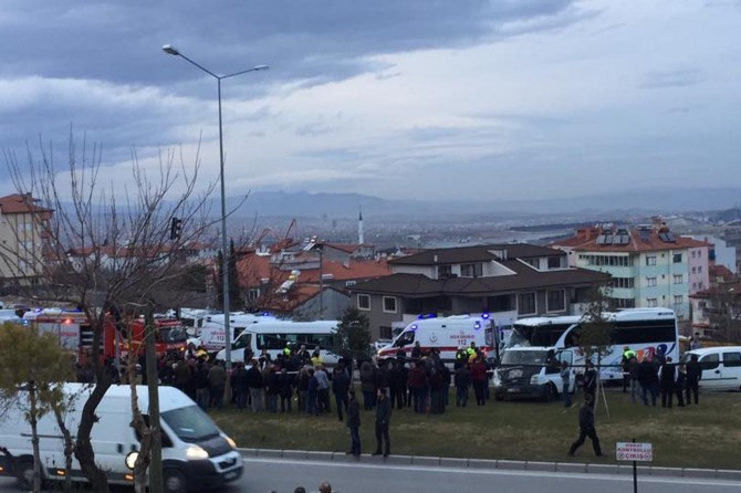 Li Denîzliyê qezaya trafîkê: 25 birîndar