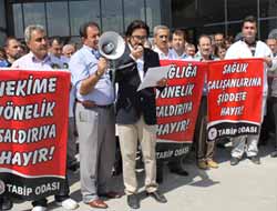 Doktorlardan, Meslektaşına Yapılan Şiddete Kınama