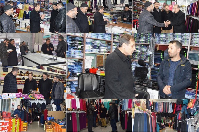 Esnafê Bedlîsê ji HUDA PARê re qala pirsgirêkên xwe kir