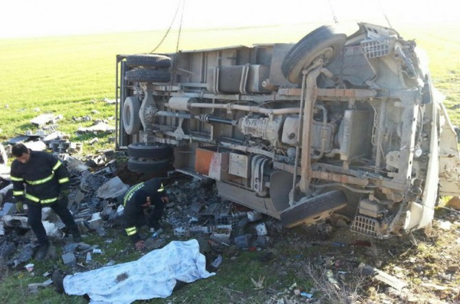 Qemyona xurdê qeza kir: Miriyek 2 birîndar