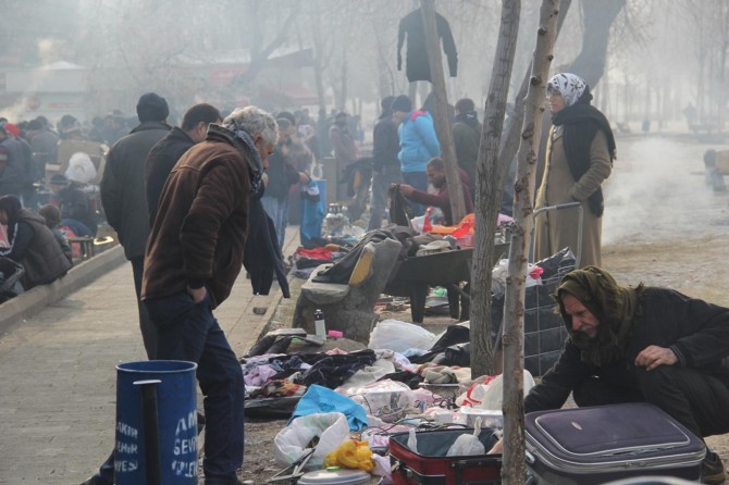 Diyarbakır’da ikinci el pazarı yeni yerinde ilgi görüyor