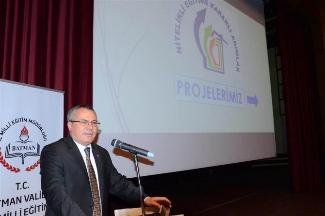 "Nitelikli Eğitime Kararlı Adımlar" projesi tanıtıldı