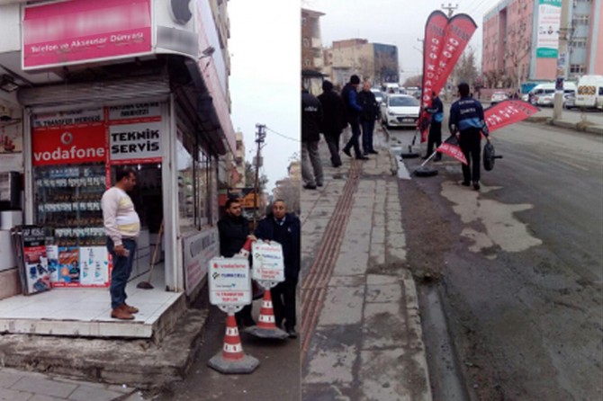 İzinsiz bırakılan levha ve dubalar kaldırıldı