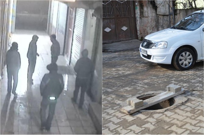 Hırsızlar iş yerleri ve rögar kapaklarına dadandı