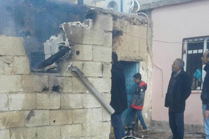 Yangın çıkan evde büyük tehlike atlatıldı